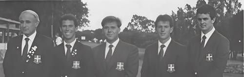 Mike Kyranis, Ryno Bougas, George Nikitaidis, Craigen Pappas, Sean Pappas